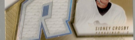 2005-06 Upper Deck Spx rookie jersey auto Sidney Crosby