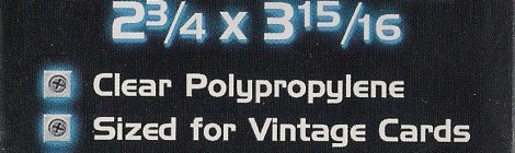 Little plastic warriors, no not trojans, penny sleeves!